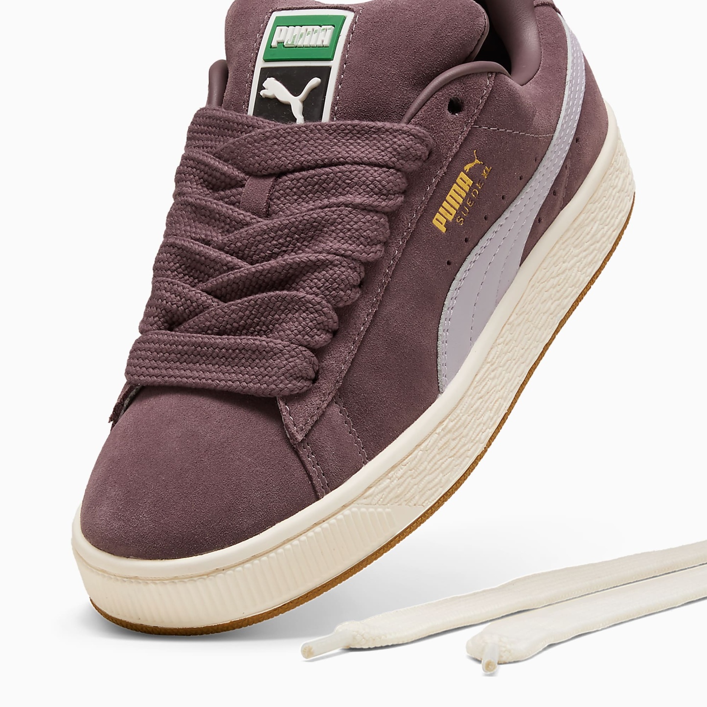 Suede XL Ayakkabı - Raisin-Warm White - 395205_72 - Görsel 6