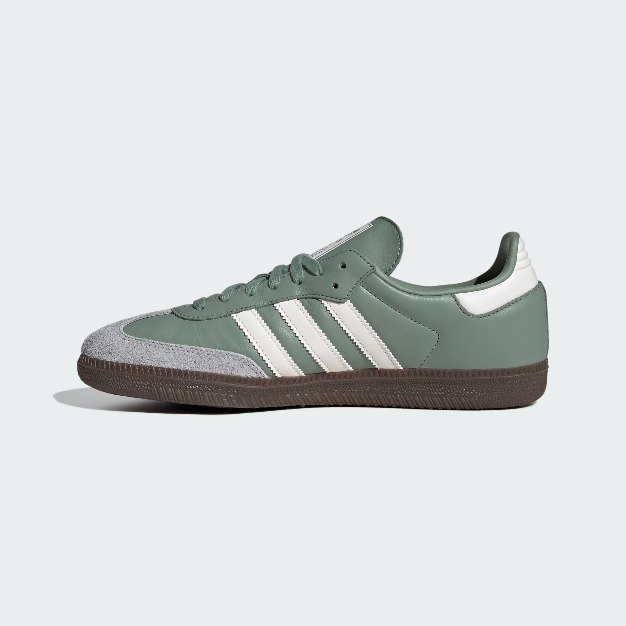 Samba OG Shoes - Silver Green / Chalk White / Gum - JI1866 - Görsel 6