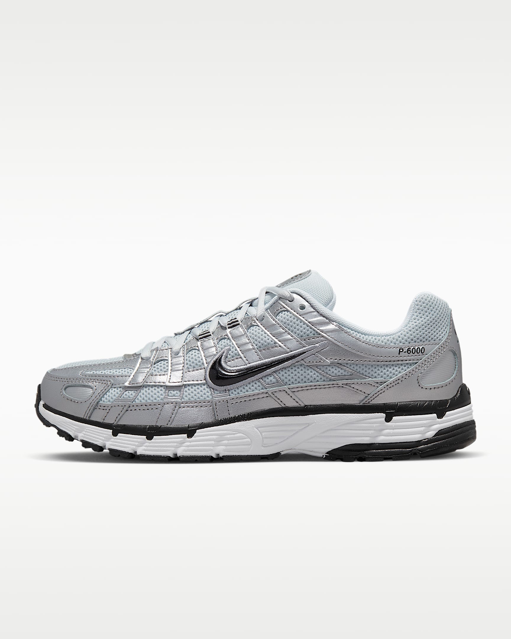 Nike P-6000 Ayakkabı - Beyaz/Metallic Silver/Pure Platinum/Siyah