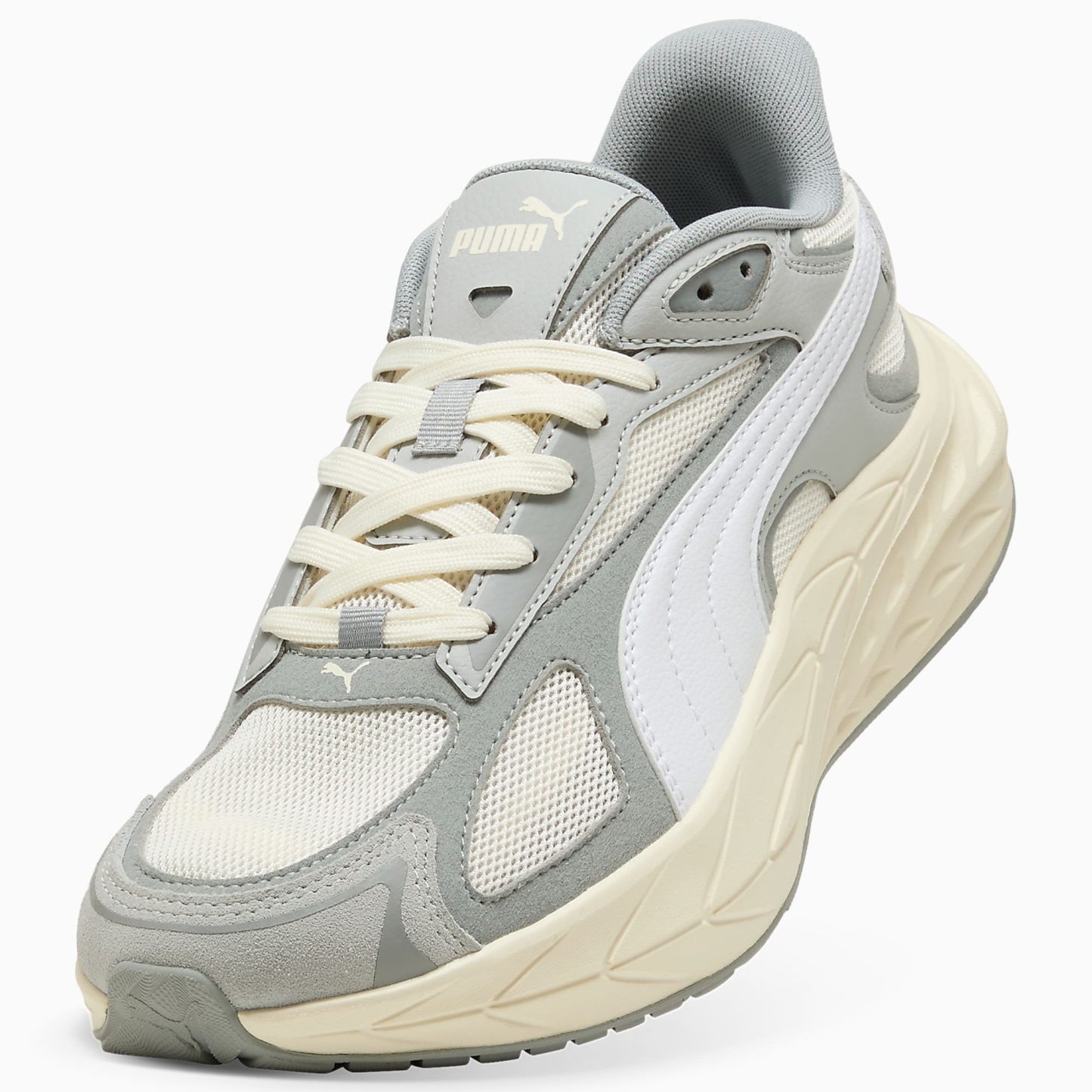 HYPNOTIC 2 UNISEX Ayakkabı - Frosted Ivory-PUMA White-Cool Mid Gray - 404714_03 - Görsel 6