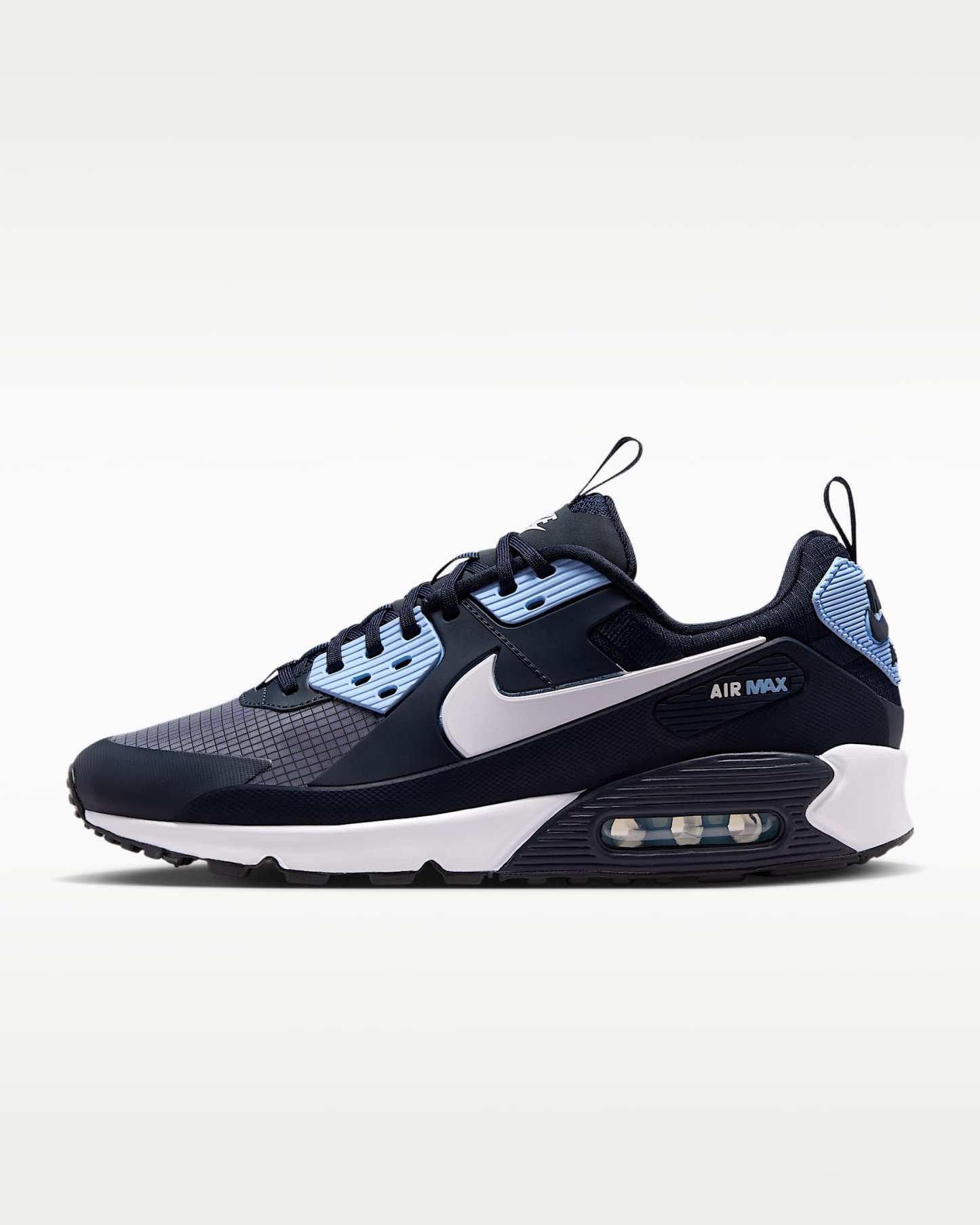 Nike Air Max 90 Drift Erkek Ayakkabısı - Dark Obsidian/Psychic Blue/Beyaz