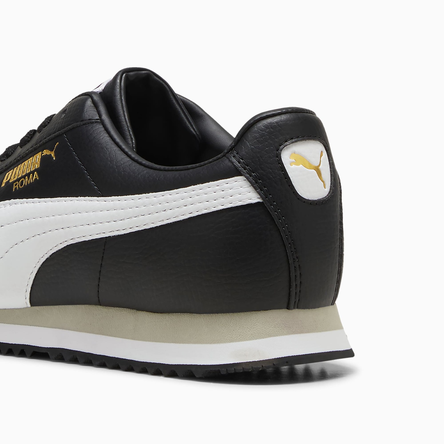 Roma 24 UNISEX Ayakkabı - PUMA Black-PUMA White-Smokey Gray - 396868_02 - Görsel 3