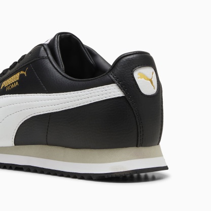 Roma 24 UNISEX Ayakkabı - PUMA Black-PUMA White-Smokey Gray - 396868_02 - Görsel 3