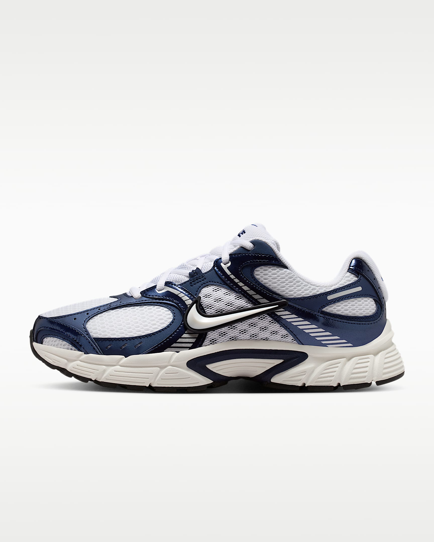 Nike V5 RNR Erkek Ayakkabısı - Beyaz/Midnight Navy/Metallic Silver/Beyaz