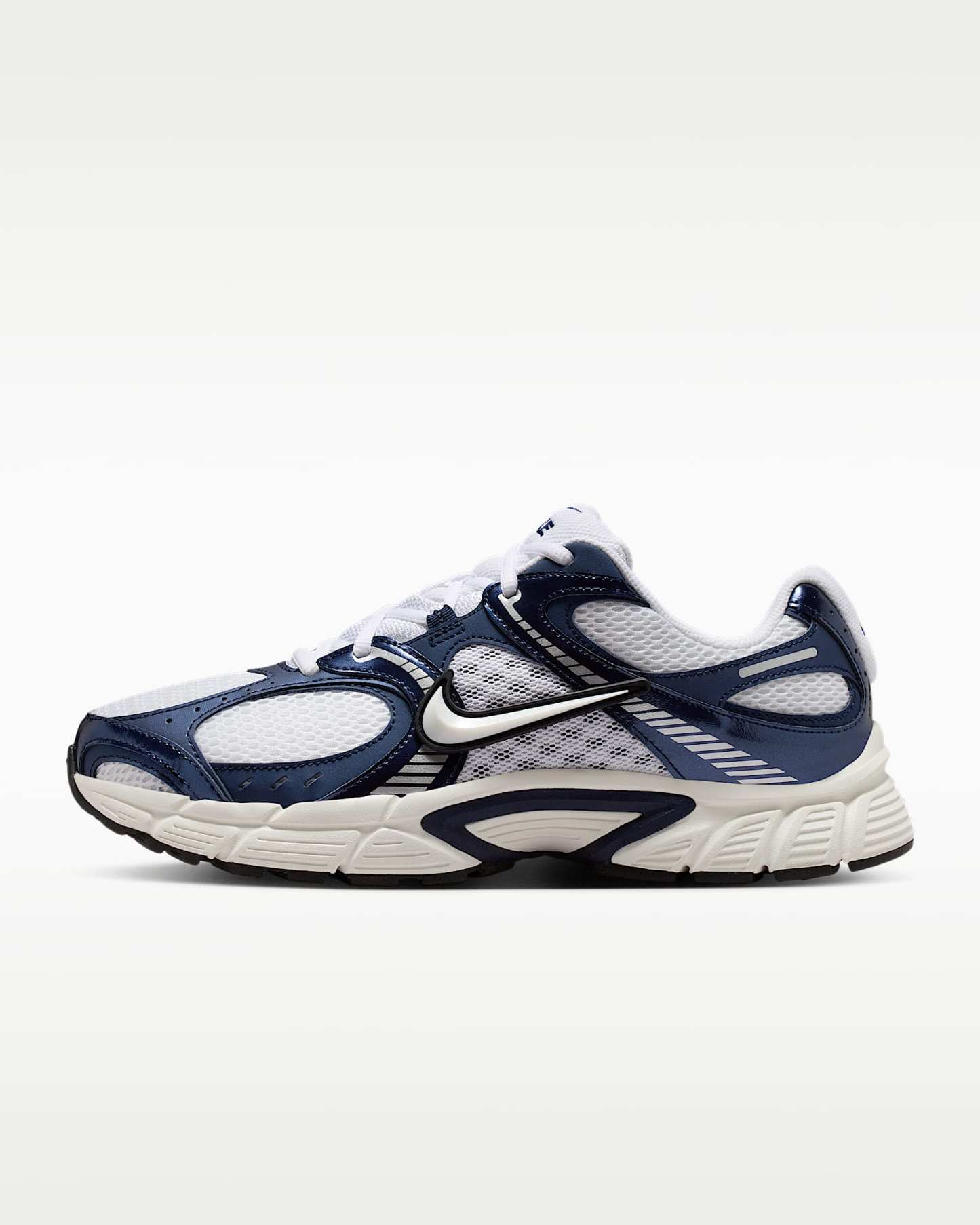 Nike V5 RNR Erkek Ayakkabısı - Beyaz/Midnight Navy/Metallic Silver/Beyaz