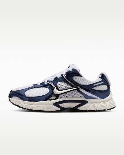 Nike V5 RNR Erkek Ayakkabısı - Beyaz/Midnight Navy/Metallic Silver/Beyaz