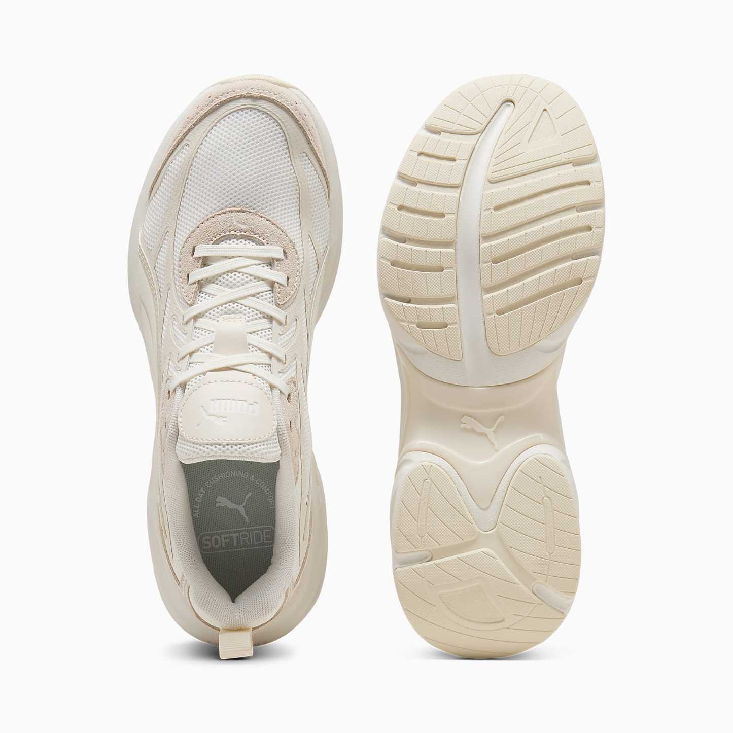 SOFTRIDE Escalate UNISEX Ayakkabı - Warm White-Alpine Snow-PUMA White - 313168_03 - Görsel 4
