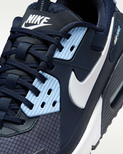 Nike Air Max 90 Drift Erkek Ayakkabısı - Dark Obsidian/Psychic Blue/Beyaz