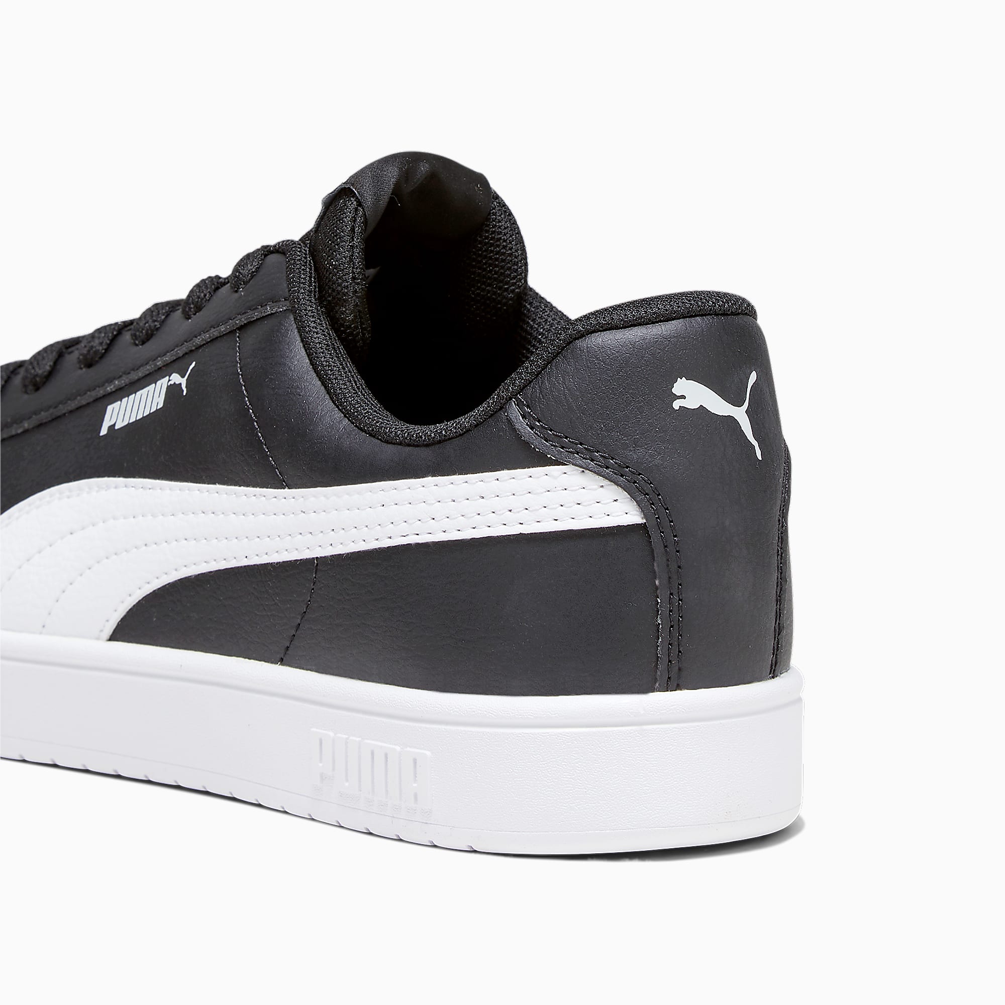 PUMA RICKIE CLASSIC Ayakkabı - PUMA Black-PUMA White-Cool Light Gray - 394251_06 - Görsel 3