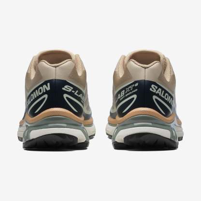 Salomon XT-6 Unisex Sneaker White L49212200 - Oxford Tan - L47737400 - image 4