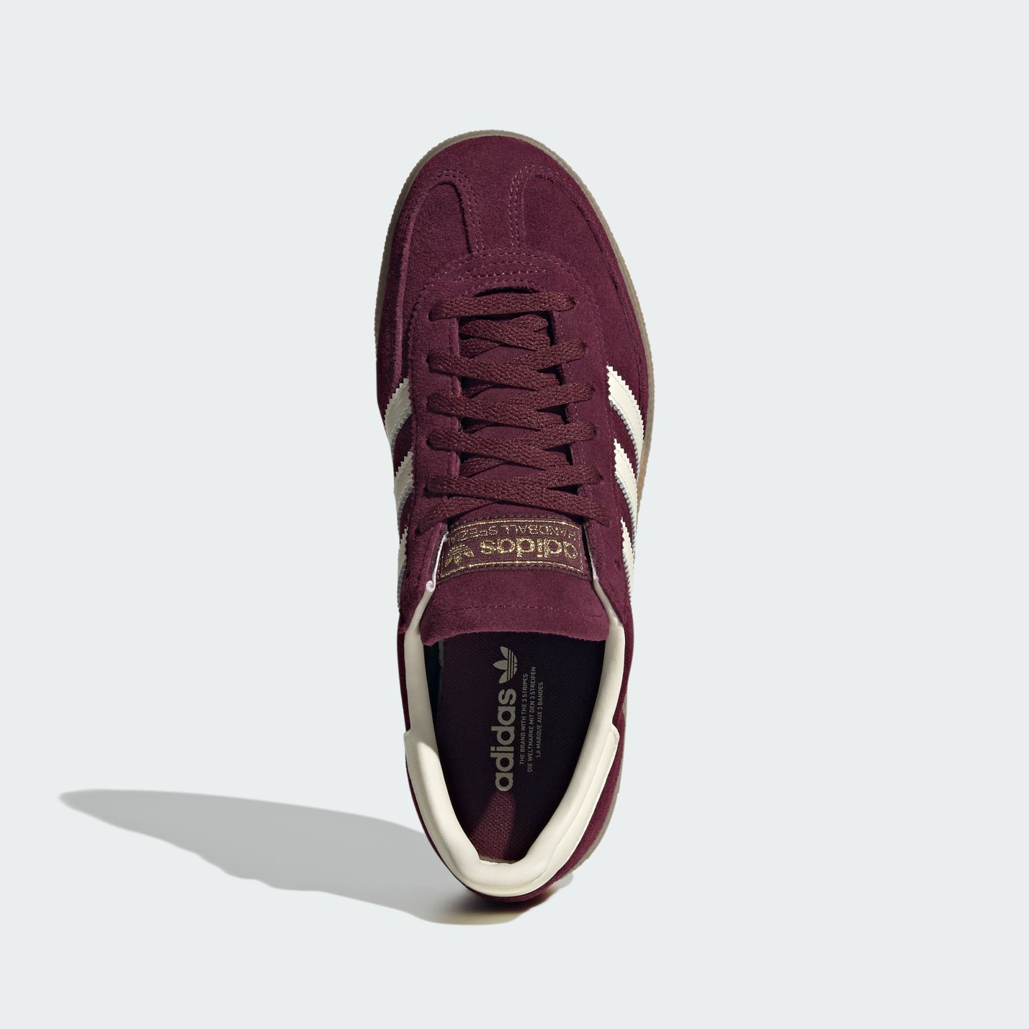 Handball Spezial Ayakkabı - Maroon / Cream White / Gold Metallic - JP8726 - Görsel 3