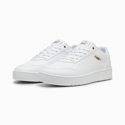 Court CLASSIC Ayakkabı - PUMA White-PUMA Gold - 395018_01 - Görsel 2