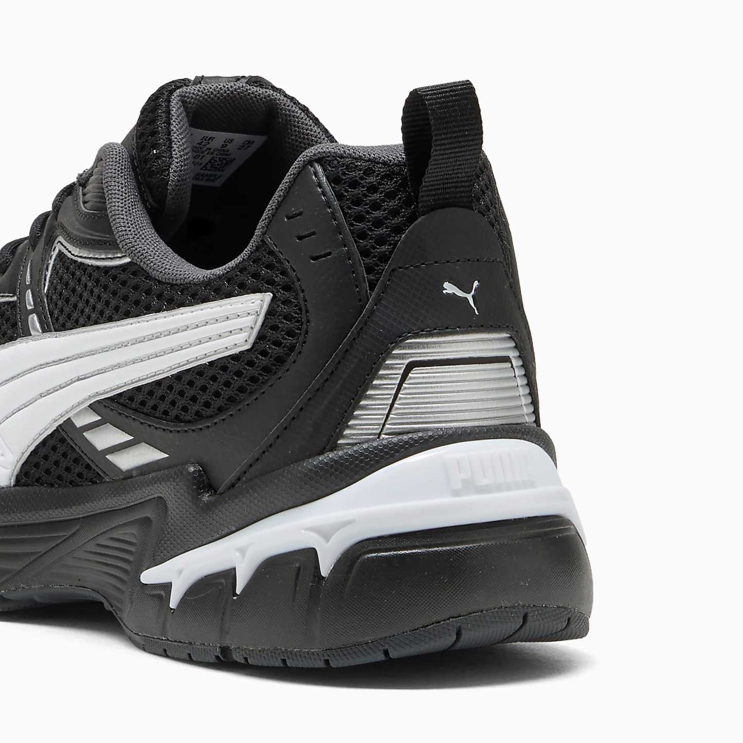 MILENIO Tech 2000 UNISEX Ayakkabı - Puma Black-Puma White-Puma Silver - 402625_01 - Görsel 3