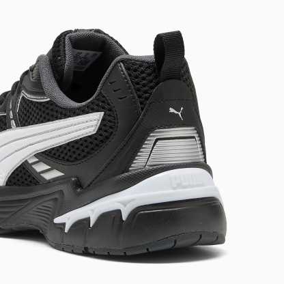 MILENIO Tech 2000 UNISEX Ayakkabı - Puma Black-Puma White-Puma Silver - 402625_01 - Görsel 3