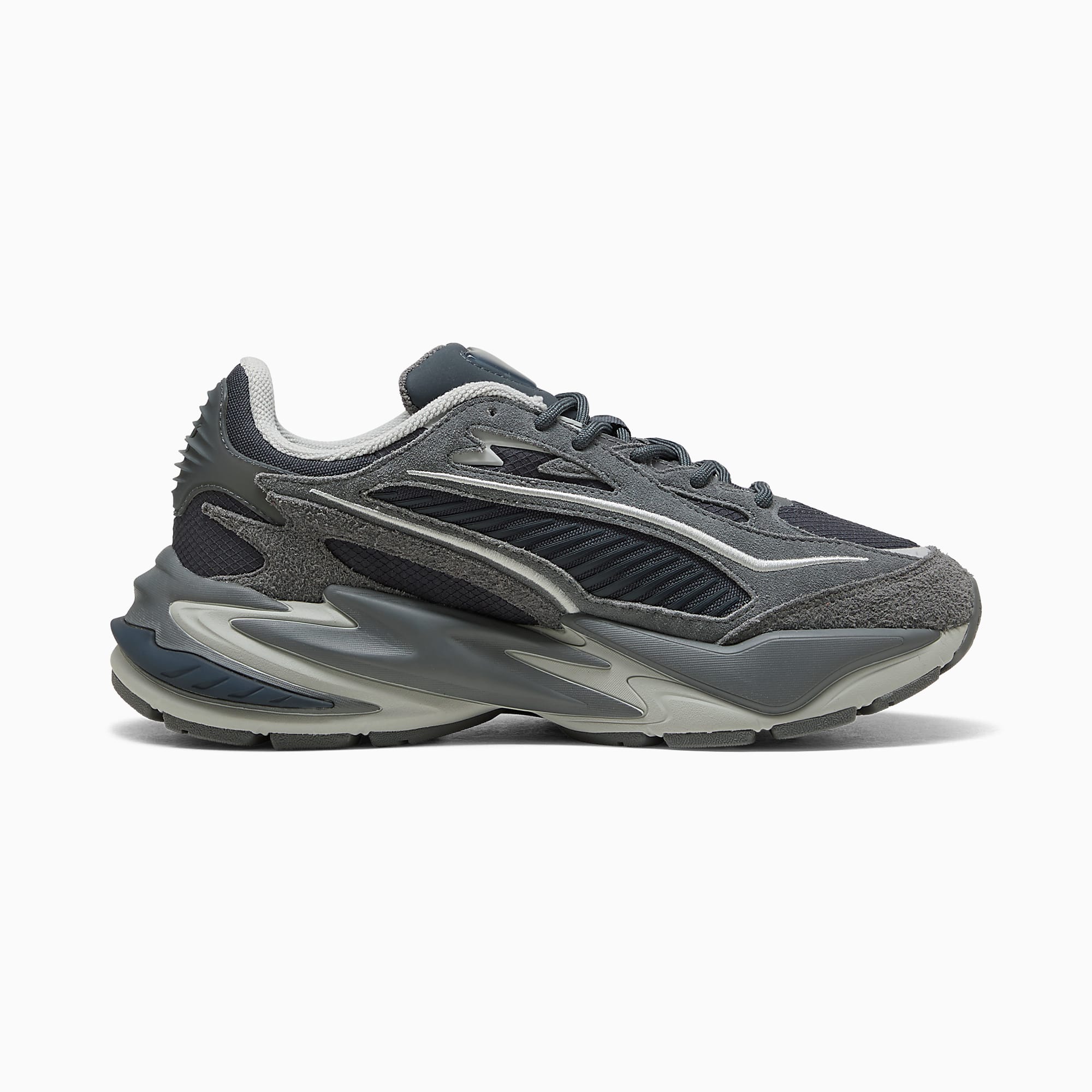 RS Surge HAIRY Suede UNISEX Ayakkabı - Strong Gray-Cool Dark Gray - 404327_05 - Görsel 5