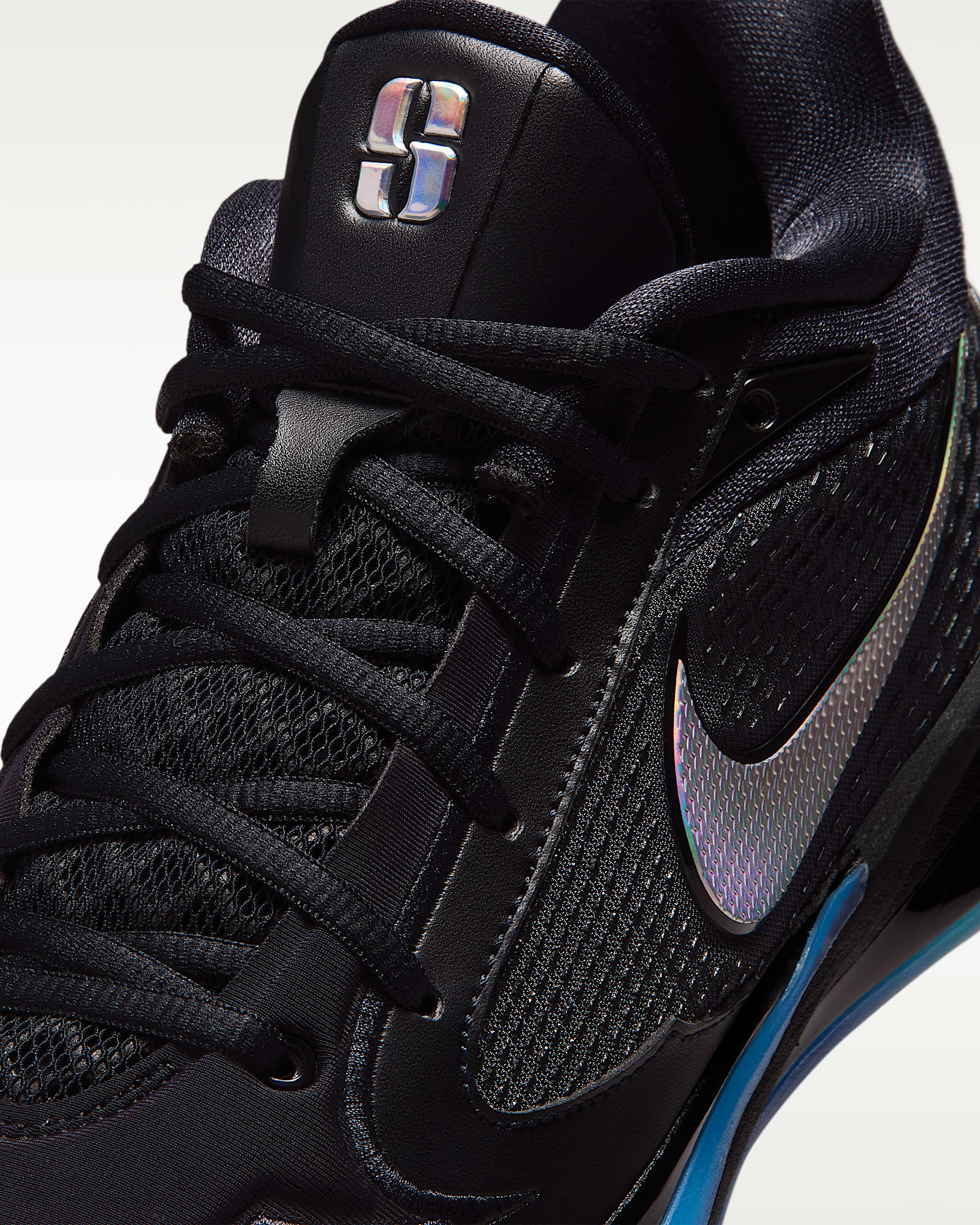 Sabrina 4 "Nike Nights" Basketbol Ayakkabısı - Siyah/Blue Glow/Light Aqua/Multi-Color