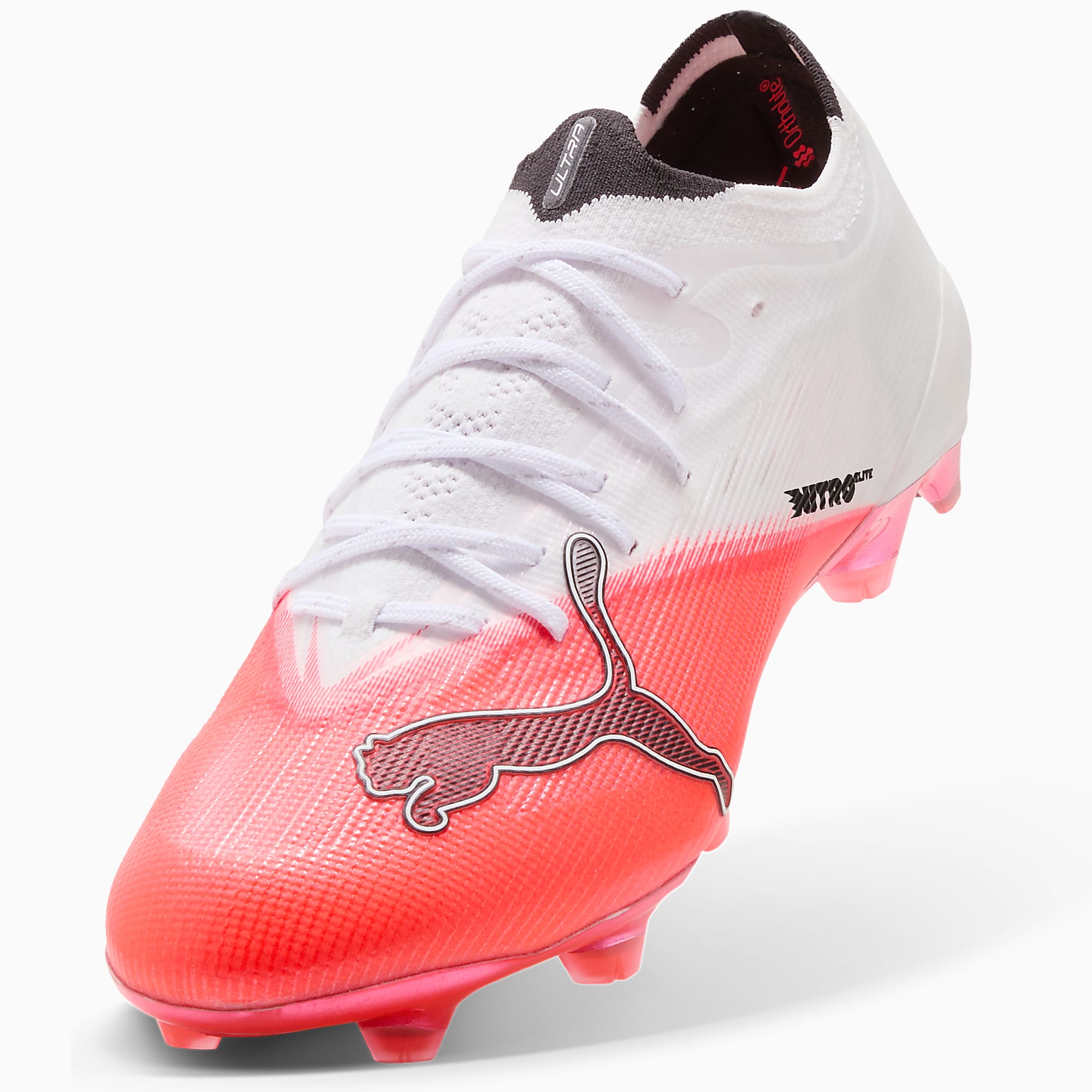 ULTRA NITRO™ 7 ULTIMATE FG UNISEX Krampon - Ultra Red-PUMA Black-PUMA White - 109225_01 - Görsel 9