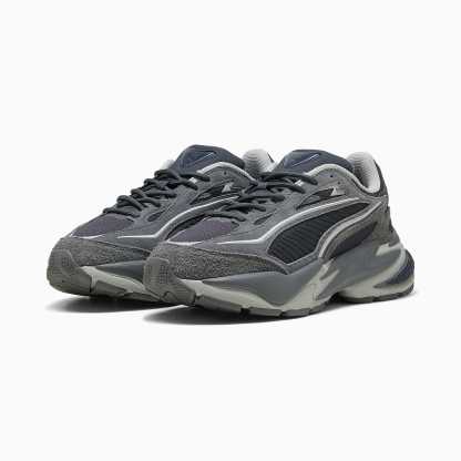 RS Surge HAIRY Suede UNISEX Ayakkabı - Strong Gray-Cool Dark Gray - 404327_05 - Görsel 2