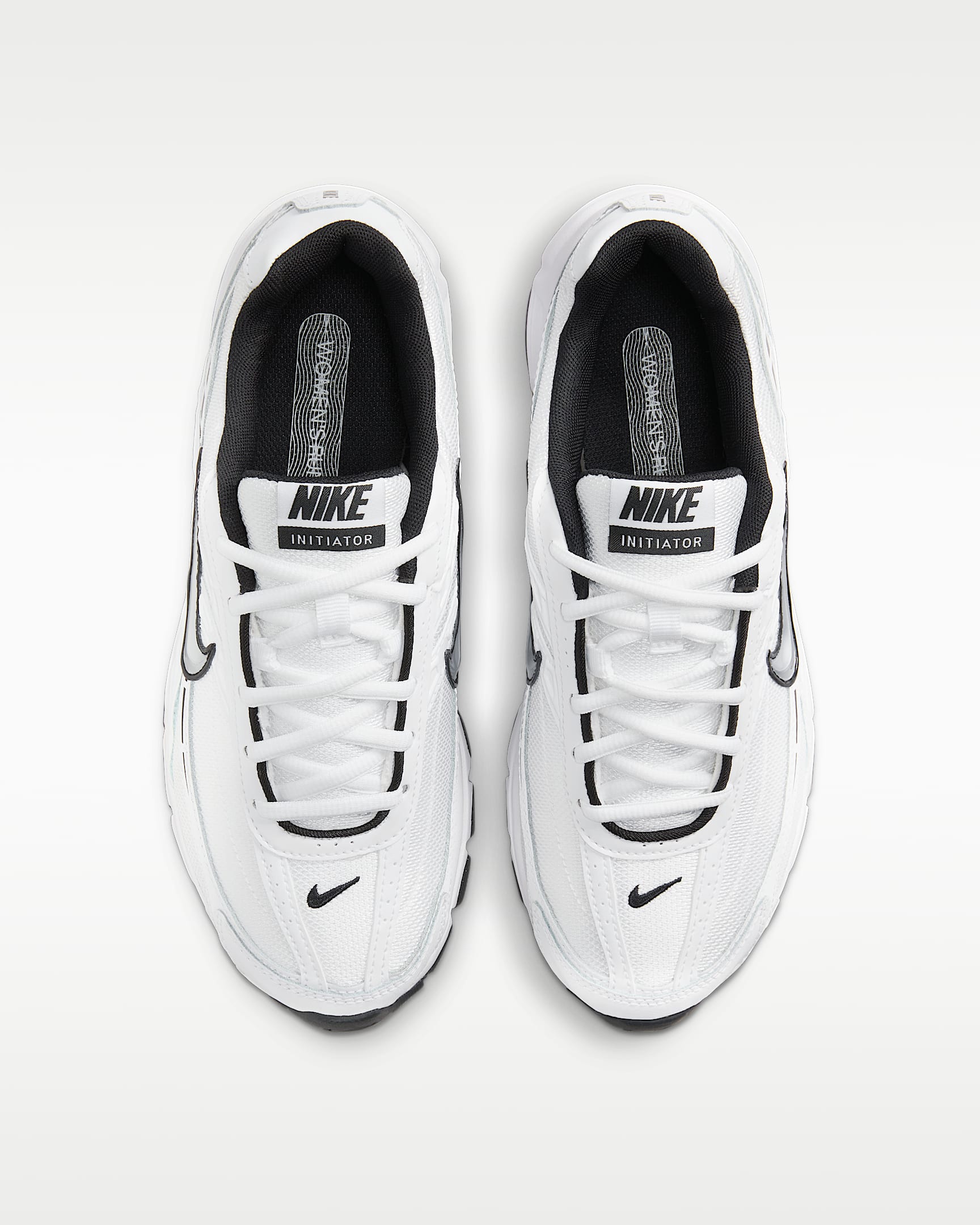 Nike Initiator Kadın Ayakkabısı - Beyaz/Beyaz/Siyah/Metallic Silver