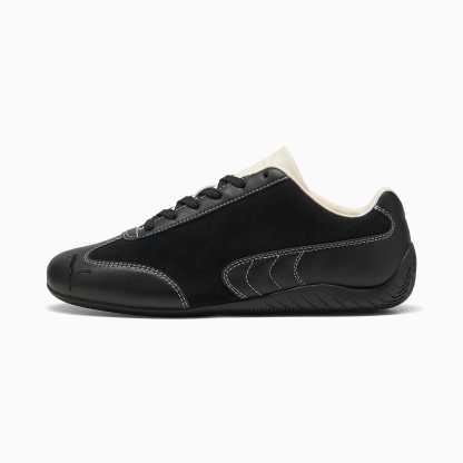 Speedcat Icons UNISEX Ayakkabı - PUMA Black-Frosted Ivory - 406226_01 - Görsel 1