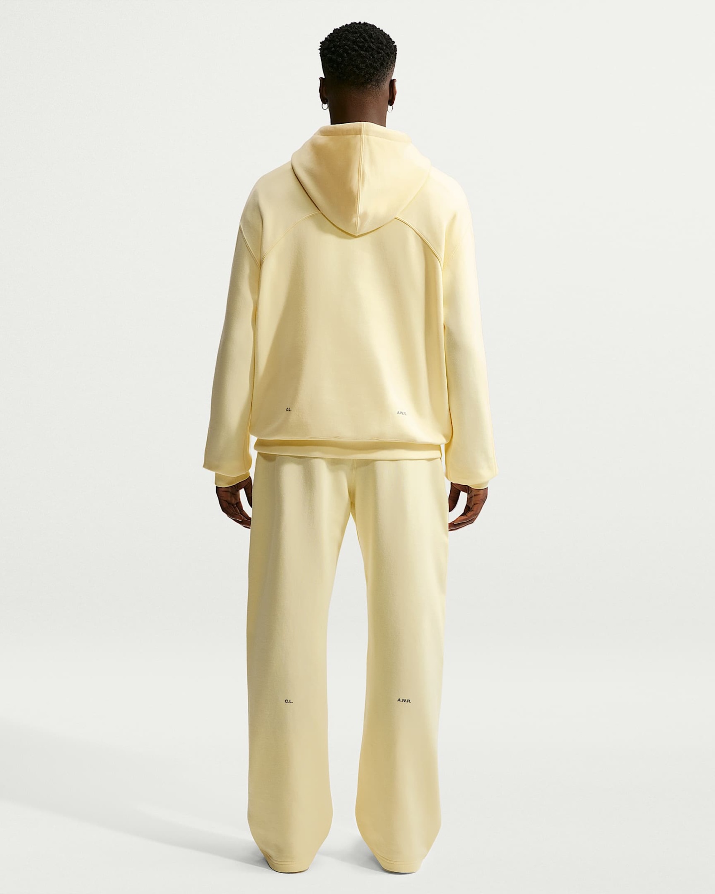 NOCTA NOCTA Fleece CS Açık Paçalı Eşofman Altı - Alabaster/Stealth