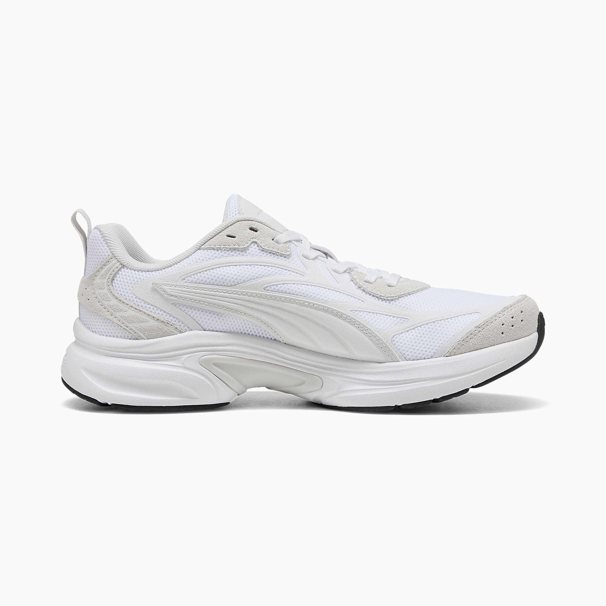 SOFTRIDE Escalate UNISEX Ayakkabı - PUMA White-Feather Gray-PUMA Black - 313168_02 - Görsel 5