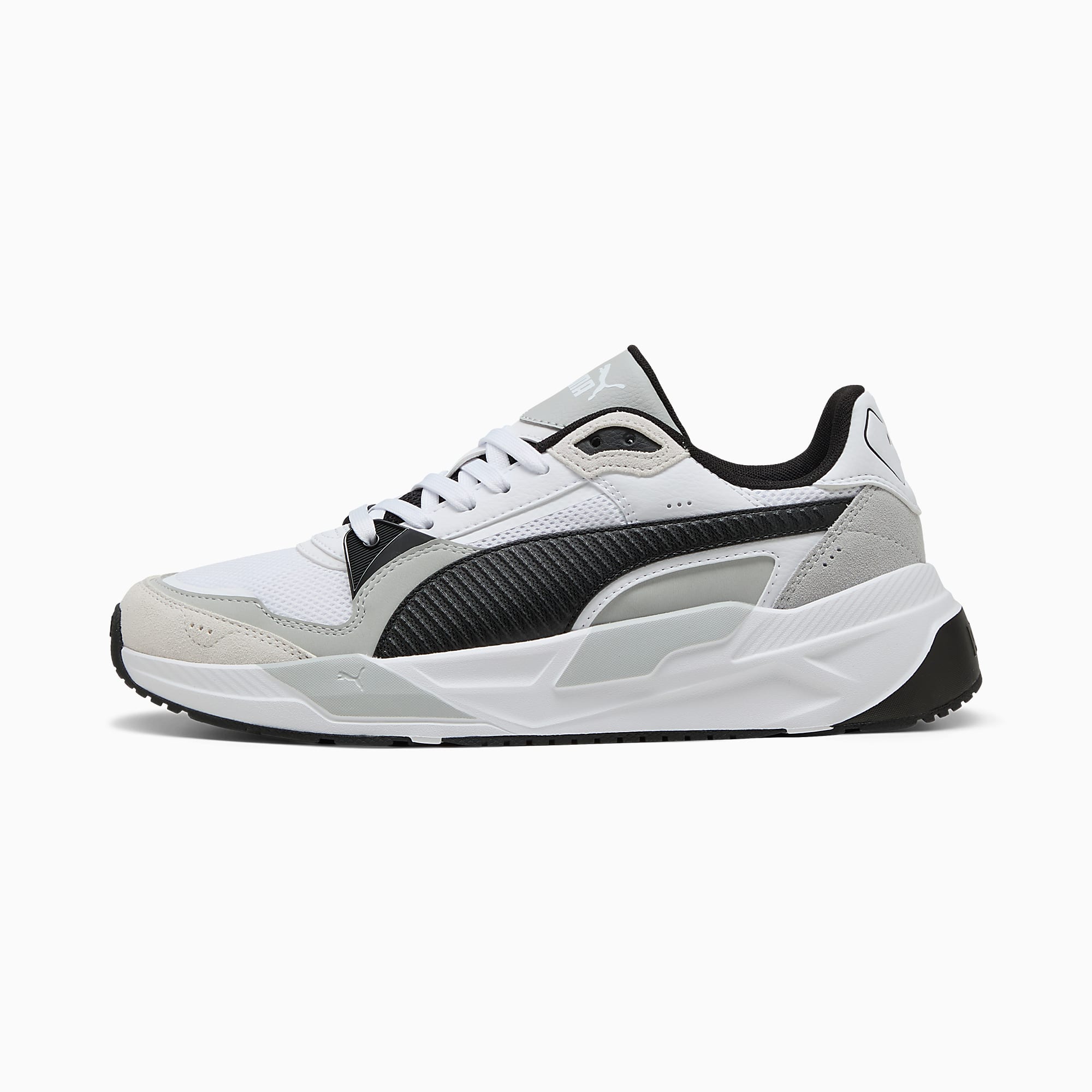 TRINITY 2 UNISEX Spor Ayakkabı - PUMA White-PUMA Black-Cool Light Gray - 400230_01 - Görsel 1