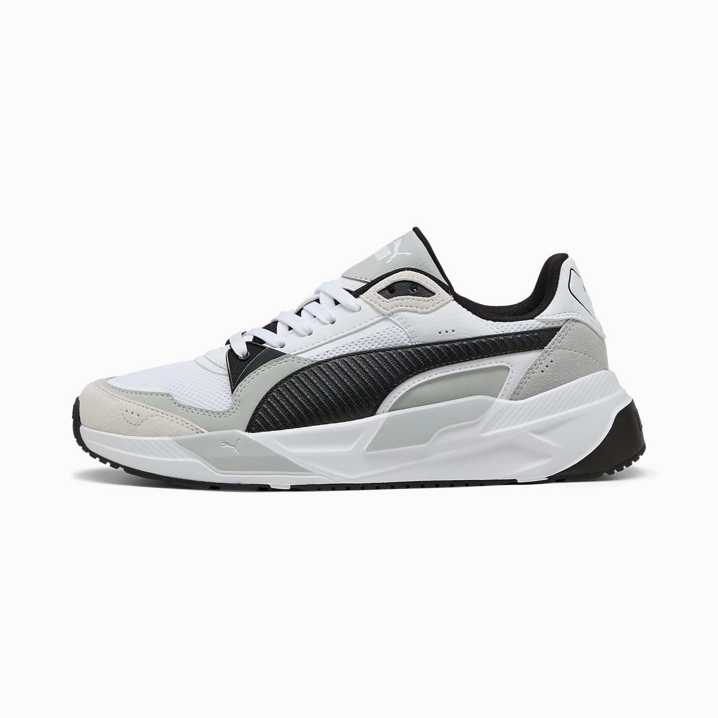 TRINITY 2 UNISEX Spor Ayakkabı - PUMA White-PUMA Black-Cool Light Gray - 400230_01 - Görsel 1