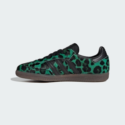 SAMBA LEOPAR DESENLİ AYAKKABI - Semi Screaming Green / Core Black / Gold Metallic - HQ9374 - Görsel 6