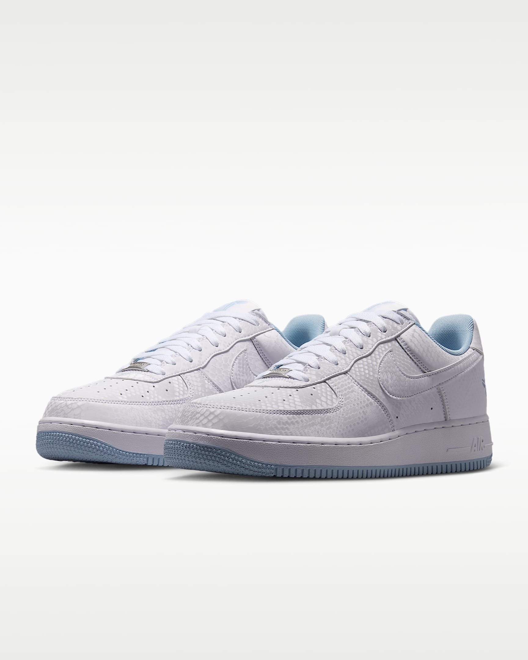 Kobe Air Force 1 Low Erkek Ayakkabısı - Beyaz/Armory Blue