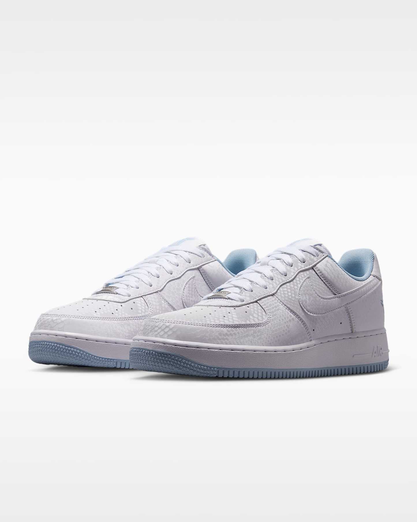 Kobe Air Force 1 Low Erkek Ayakkabısı - Beyaz/Armory Blue