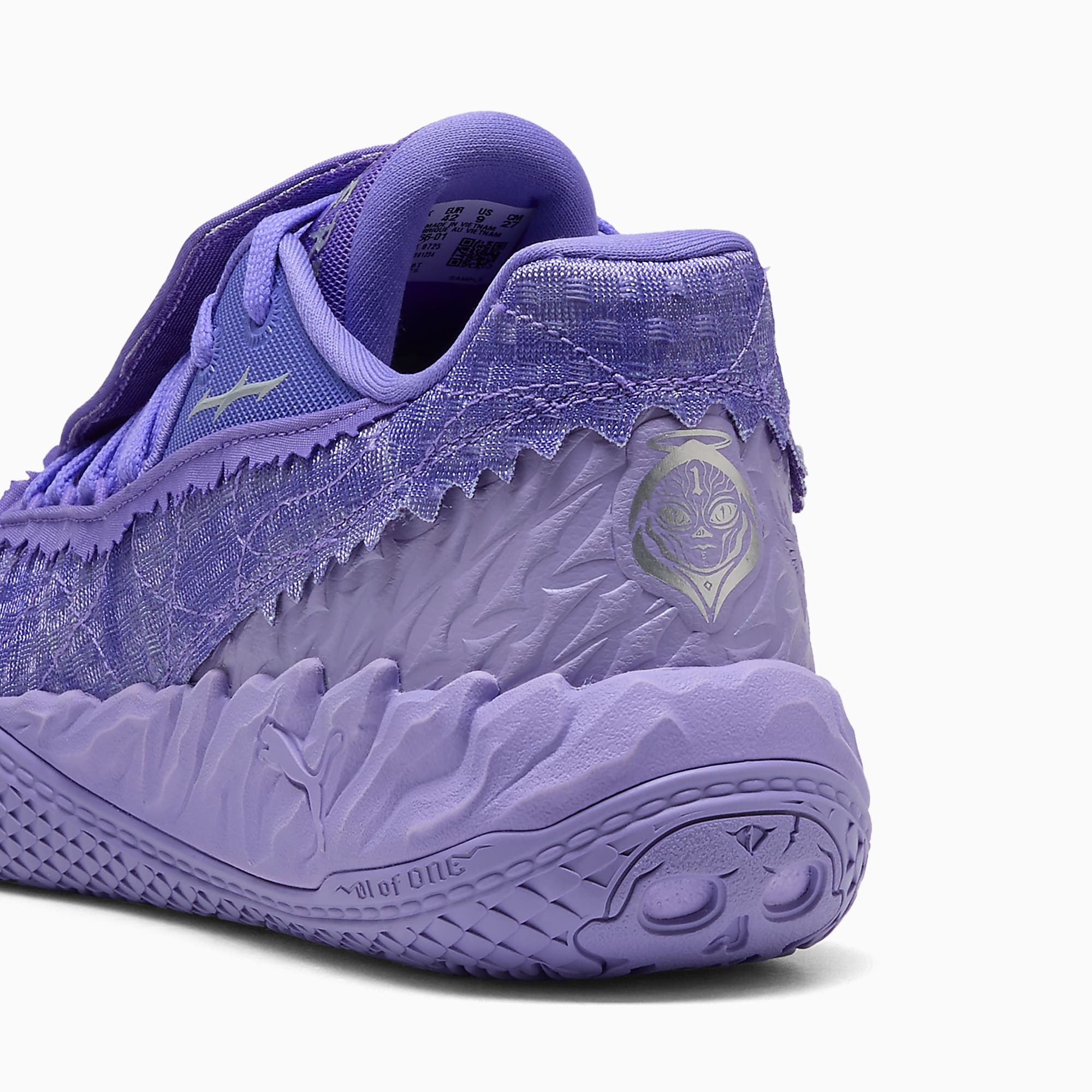 MB.05 Lo Team UNISEX Basketbol Ayakkabısı - Lavender Alert-Dark Amethyst - 313266_01 - Görsel 5