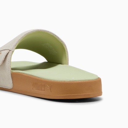 Leadcat 2.0 Palermo FOIL UNISEX Terlik - Vapor Gray-PUMA Gold-Gum-Pistachio Green - 399041_06 - Görsel 3