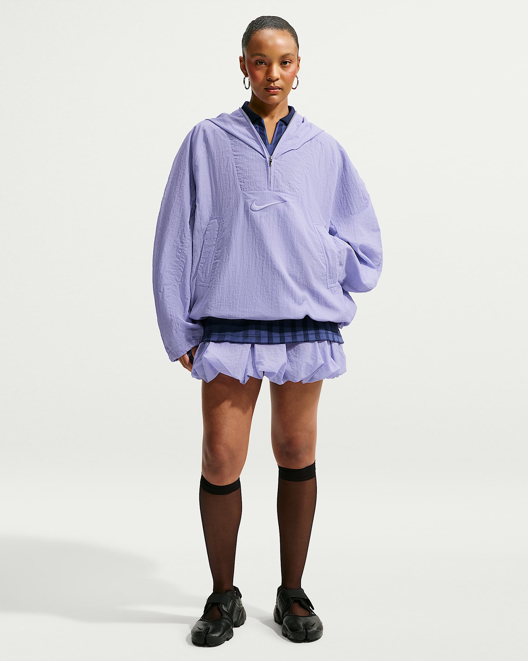 Nike Runway Kadın Hafif Ceket - Lilac Ice