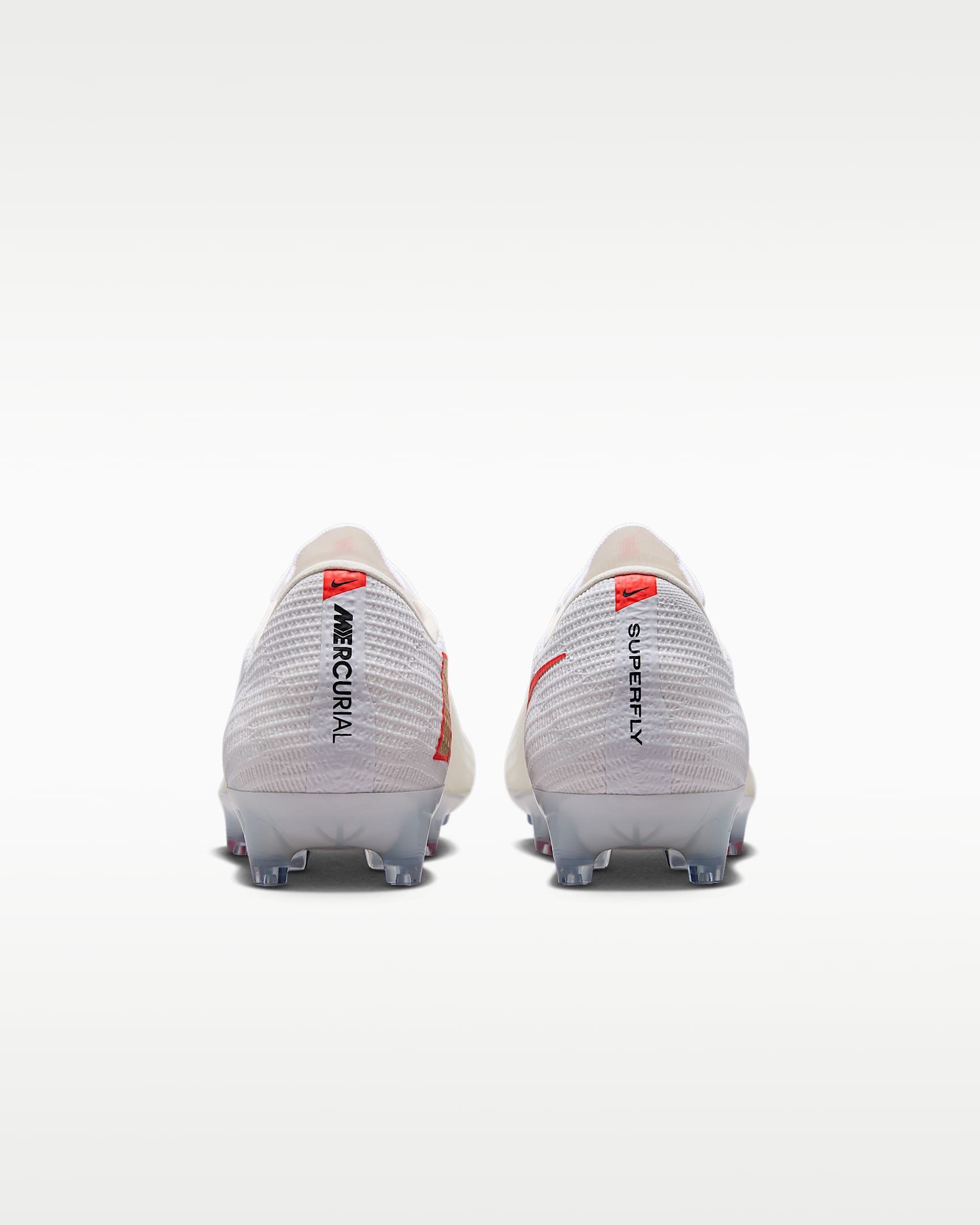 Nike Mercurial Superfly 11 Elite Düşük Bilekli Suni Çim Kramponu - Beyaz/Bright Crimson/Blur