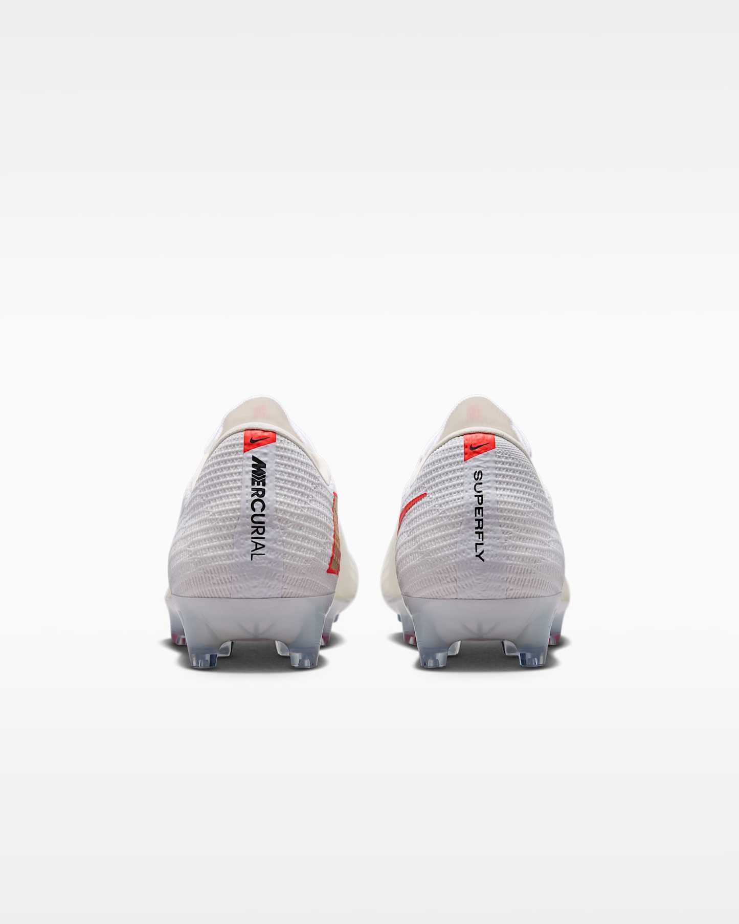 Nike Mercurial Superfly 11 Elite Düşük Bilekli Suni Çim Kramponu - Beyaz/Bright Crimson/Blur