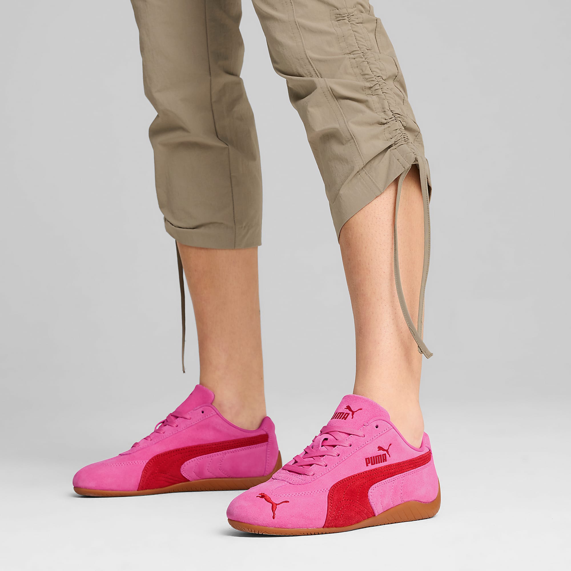 Speedcat OG UNISEX Ayakkabı - Pink Pixel-Glowing Red - 398846_56 - Görsel 3