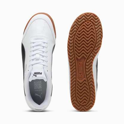 PUMA TURINO II Unisex Spor Ayakkabı - PUMA White-PUMA Black-Cool Light Gray - 397452_02 - Görsel 6