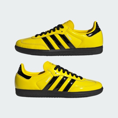 Samba OG Ayakkabı - Yellow / Core Black / Silver Metallic - JR8749 - Görsel 7