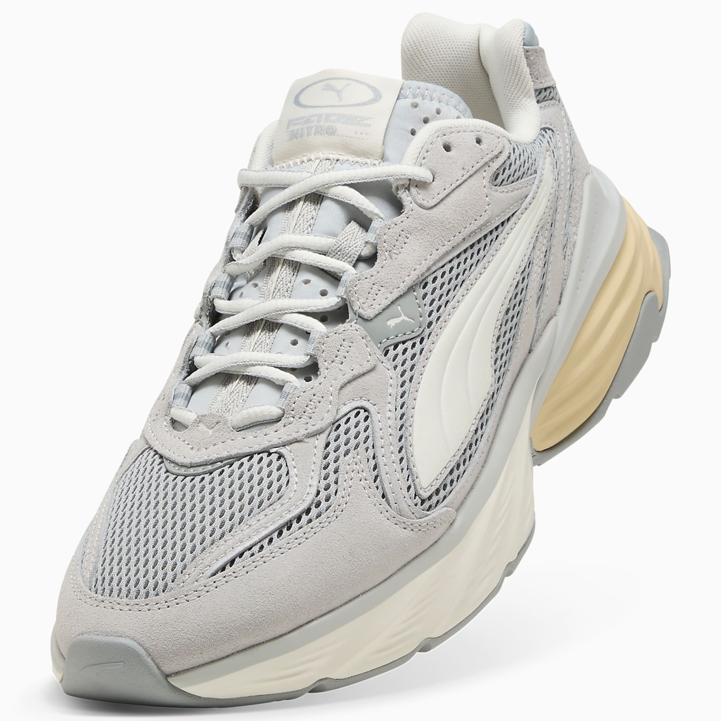PUMA Fade UNISEX Ayakkabı - Cool Light Gray-Warm White - 406202_05 - Görsel 8