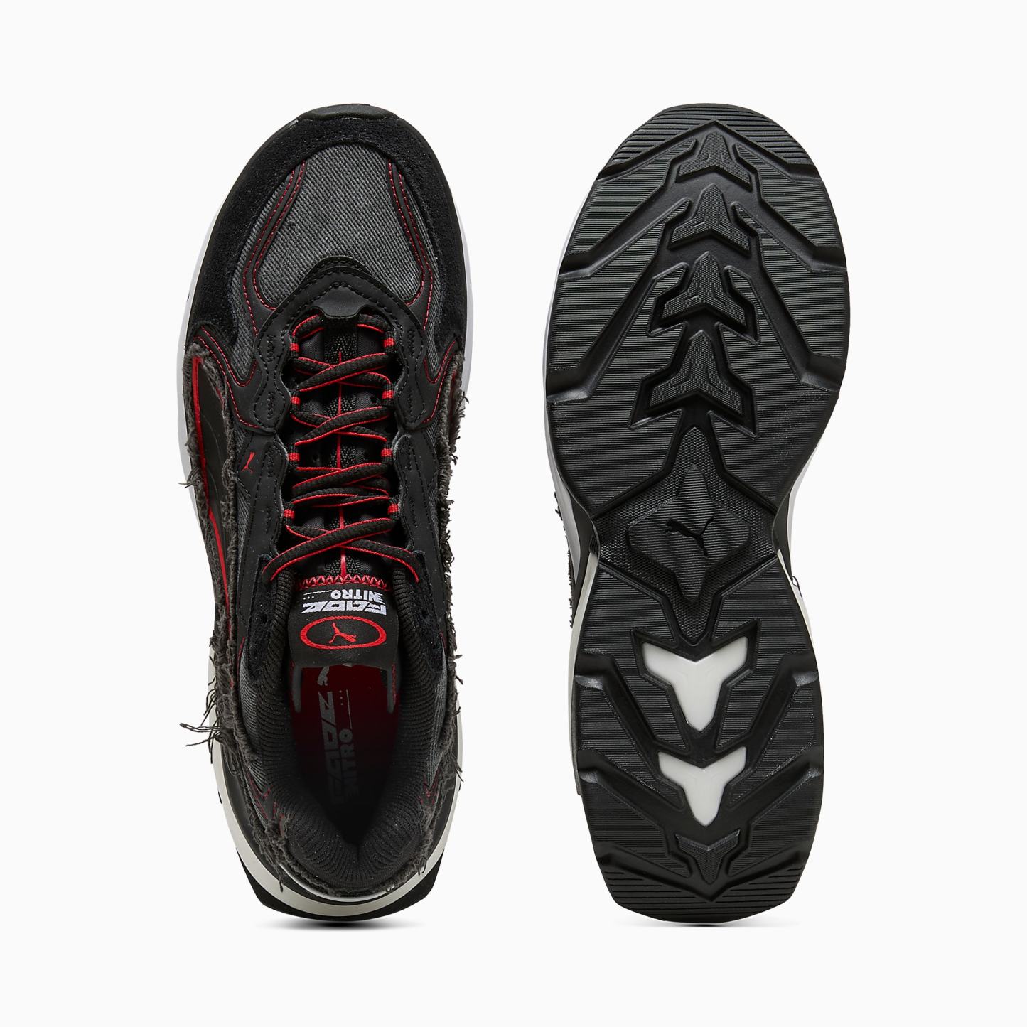 F1® Fade NITRO UNISEX Ayakkabı - PUMA Black-Pop Red - 309386_01 - Görsel 6