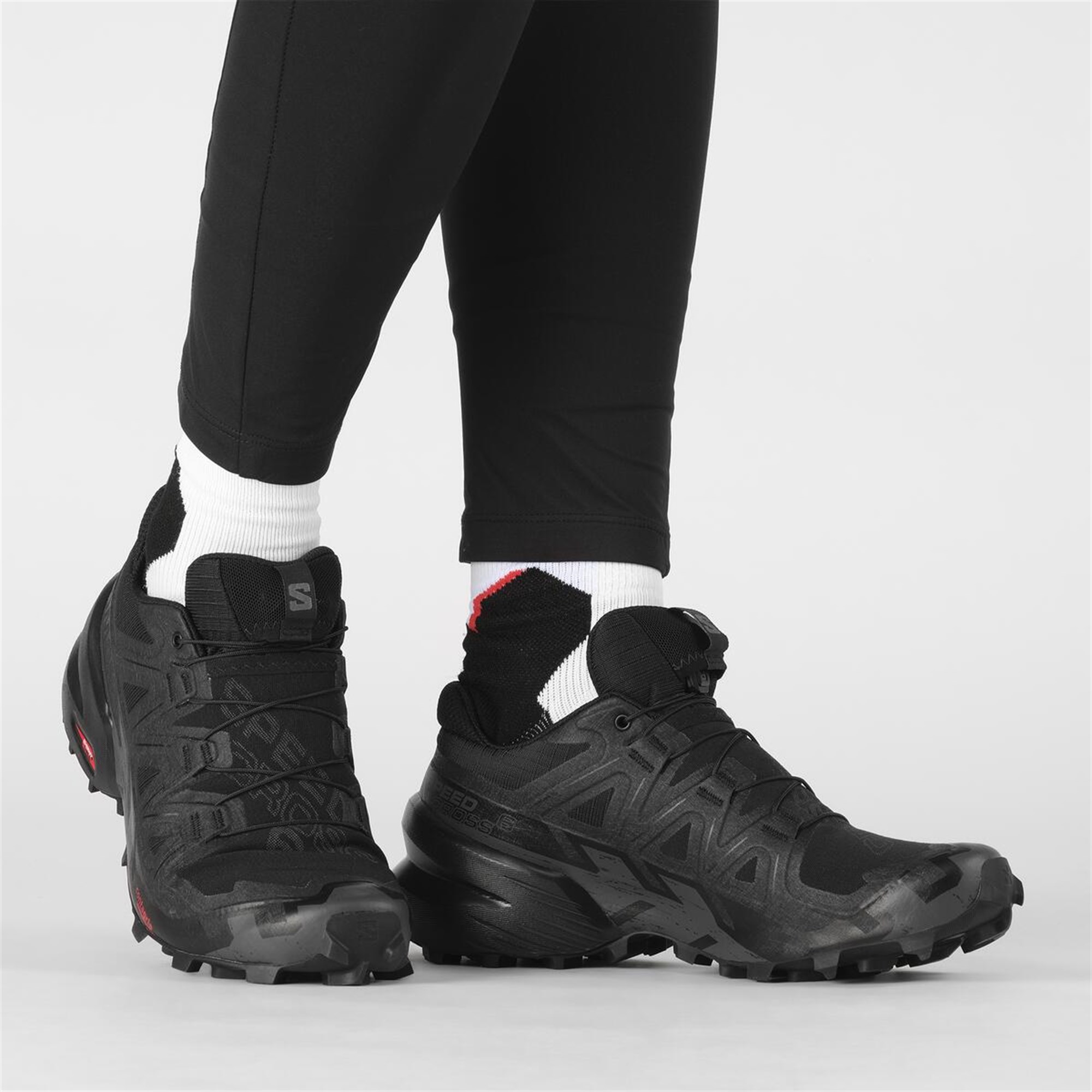 Salomon Speedcross 6 Kadın Koşu Ayakkabısı - L47582000 - Siyah - L41742800 - image 5
