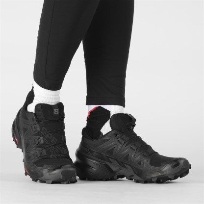 Salomon Speedcross 6 Kadın Koşu Ayakkabısı - L47582000 - Siyah - L41742800 - image 5