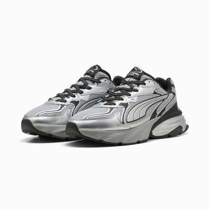 Fade NITRO LS Y2K UNISEX Ayakkabı - Gray Echo-PUMA Silver - 407000_01 - Görsel 4
