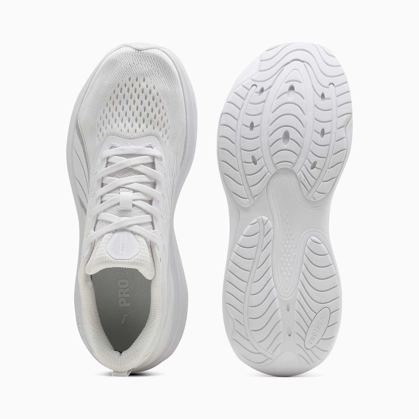 Scend Pro 3 UNISEX Koşu Ayakkabısı - Puma White-Puma Silver - 313498_03 - Görsel 4
