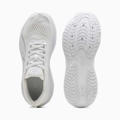 Scend Pro 3 UNISEX Koşu Ayakkabısı - Puma White-Puma Silver - 313498_03 - Görsel 4