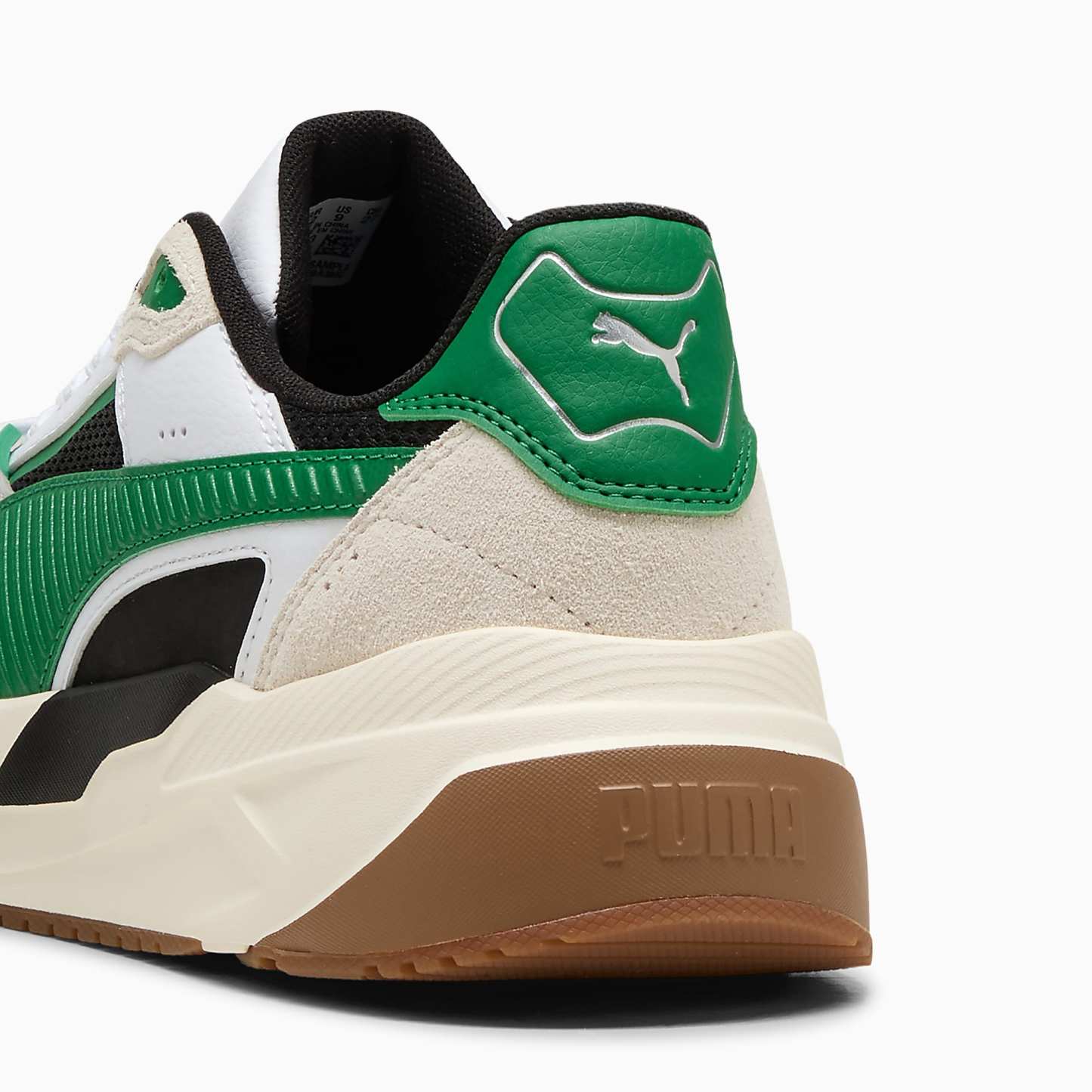 TRINITY 2 UNISEX Spor Ayakkabı - PUMA Black-Archive Green-PUMA White - 400230_03 - Görsel 3