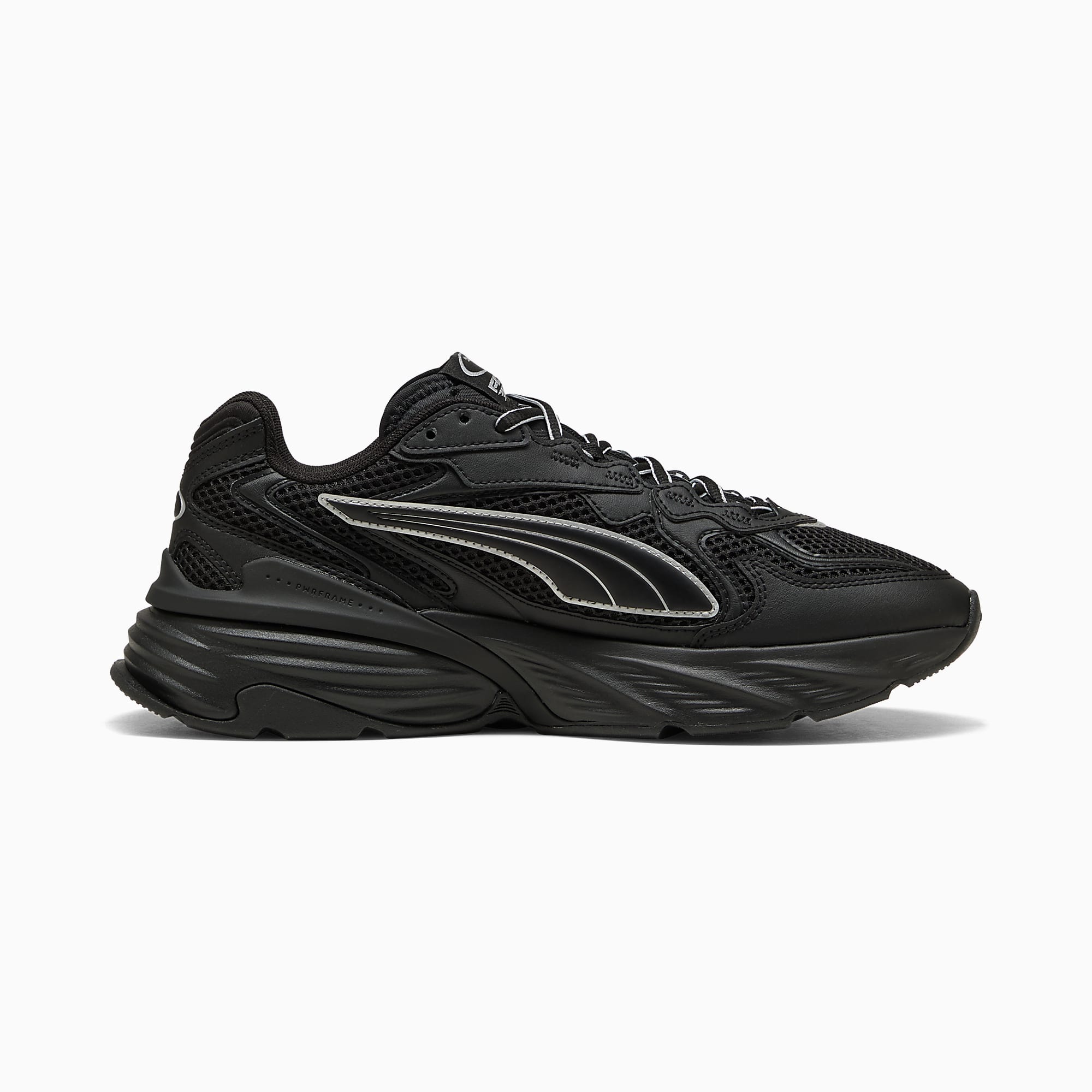 PUMA Fade UNISEX Ayakkabı - Puma Black-Puma Silver - 406203_05 - Görsel 7