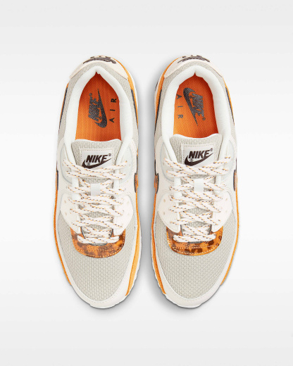 Nike Air Max 90 Kadın Ayakkabısı - Phantom/Velvet Brown/Light Bone/Light Curry