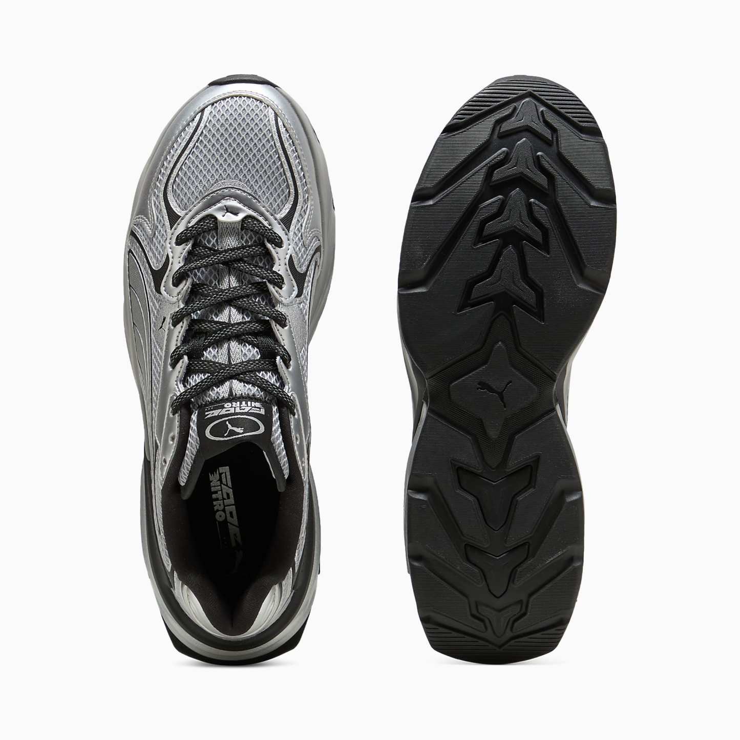 Fade NITRO LS Y2K UNISEX Ayakkabı - Gray Echo-PUMA Silver - 407000_01 - Görsel 6